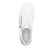 Remonte D1C01-84 White Combination Leather Casual Shoes