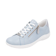 Remonte D1E03-13 Blue Combination Leather Casual Shoes