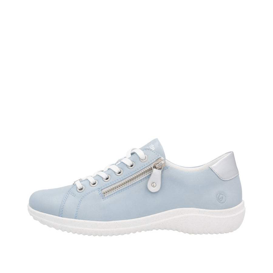 Remonte D1E03-13 Blue Combination Leather Casual Shoes