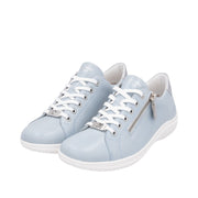 Remonte D1E03-13 Blue Combination Leather Casual Shoes