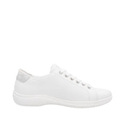 Remonte D1E03-80 White Combination Leather Casual Shoes