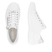 Remonte D1E03-80 White Combination Leather Casual Shoes