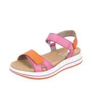 Remonte D1J57-31 Pink Leather Sandals