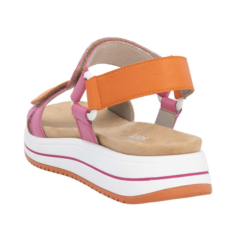 Remonte D1J57-31 Pink Leather Sandals