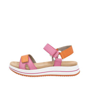 Remonte D1J57-31 Pink Leather Sandals