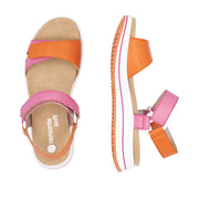 Remonte D1J57-31 Pink Leather Sandals