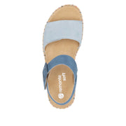 Remonte D1N54-12 Blue Suede Leather Sandals