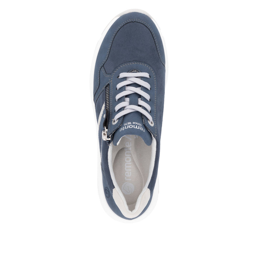 Remonte D1S04-14 Blue Combination Casual Shoes