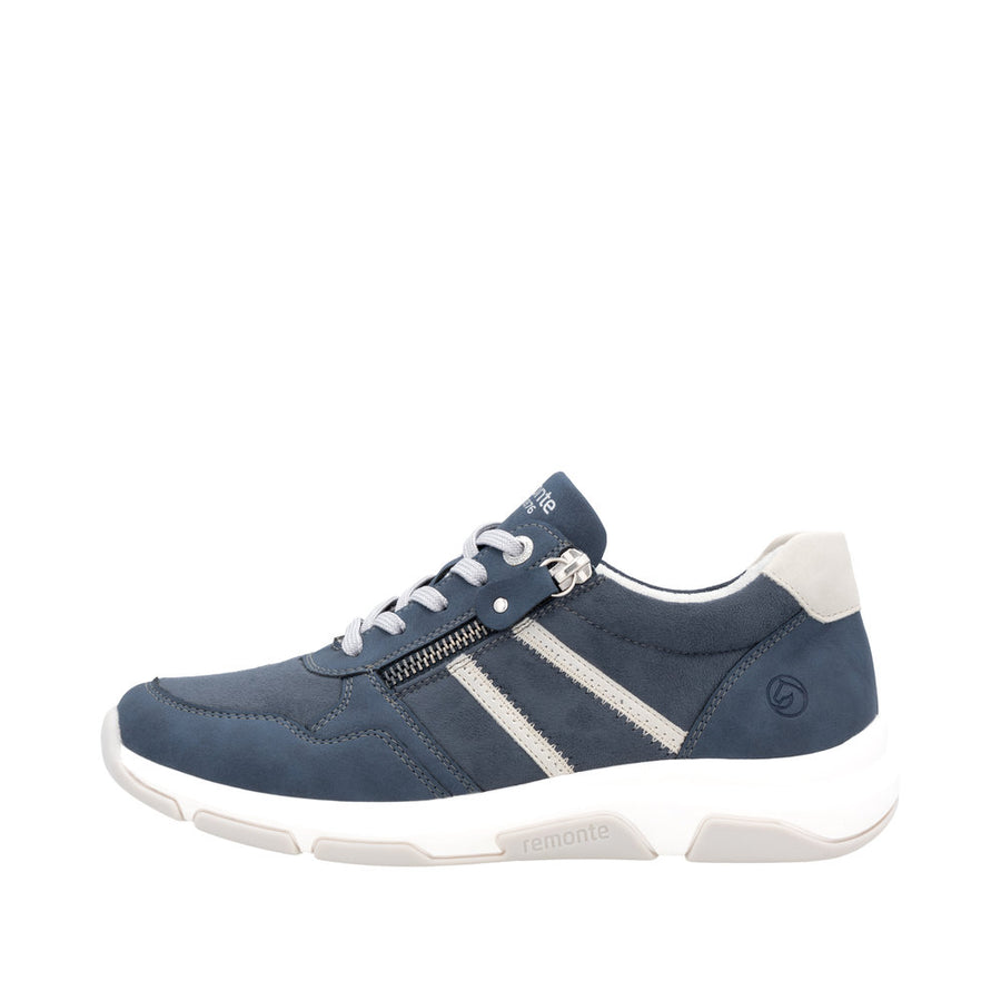 Remonte D1S04-14 Blue Combination Casual Shoes