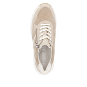 Remonte D1S04-60 Beige Combination Casual Shoes