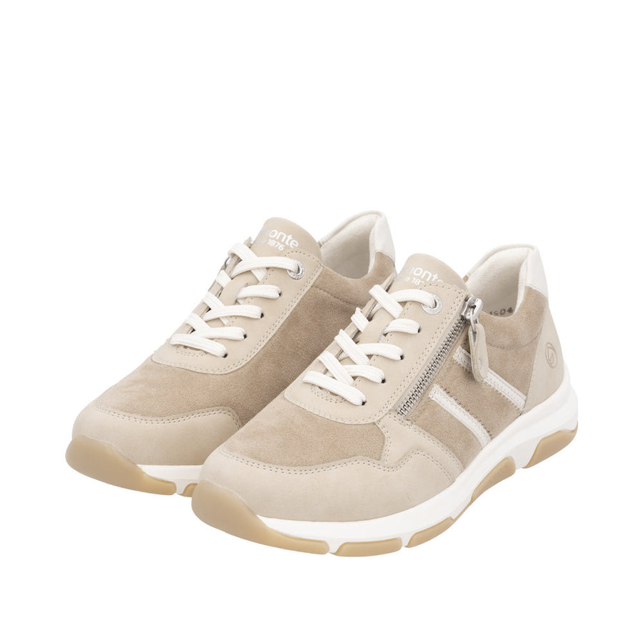 Remonte D1S04-60 Beige Combination Casual Shoes