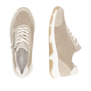 Remonte D1S04-60 Beige Combination Casual Shoes