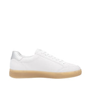 Remonte D2C02-80 White Combination Leather Casual Shoes