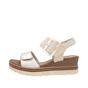 Remonte D2L53-60 Beige Leather Sandals