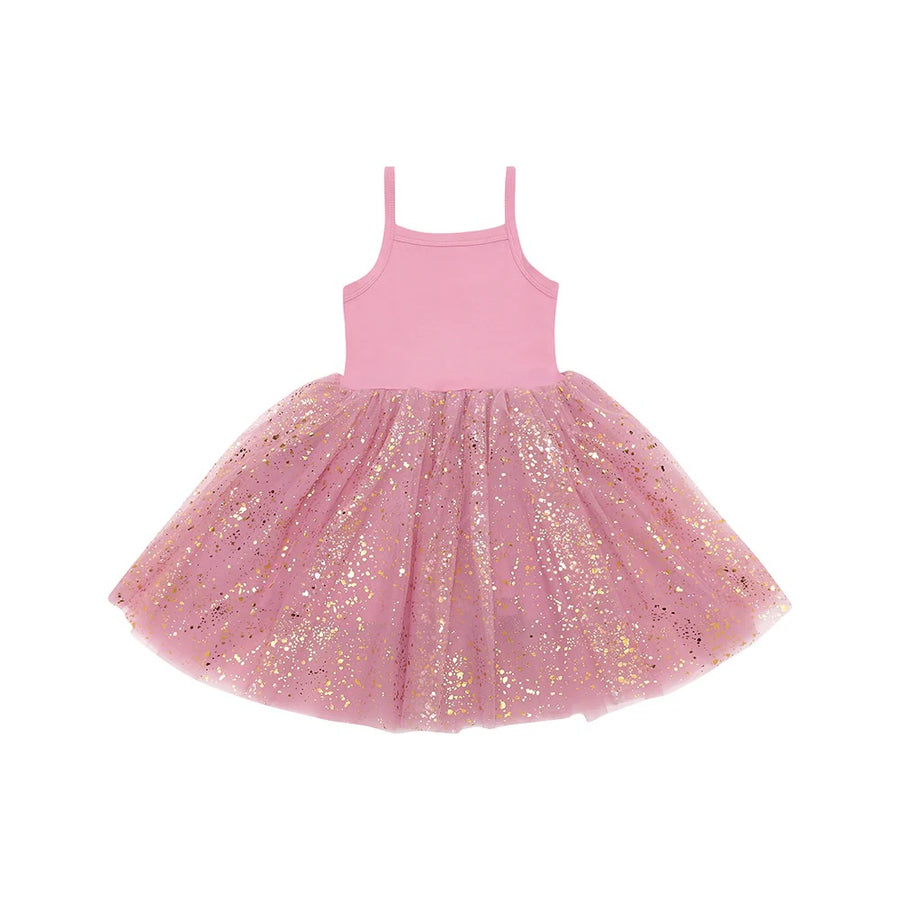 Bob and Blossom Sparkle Dress D40 Rose