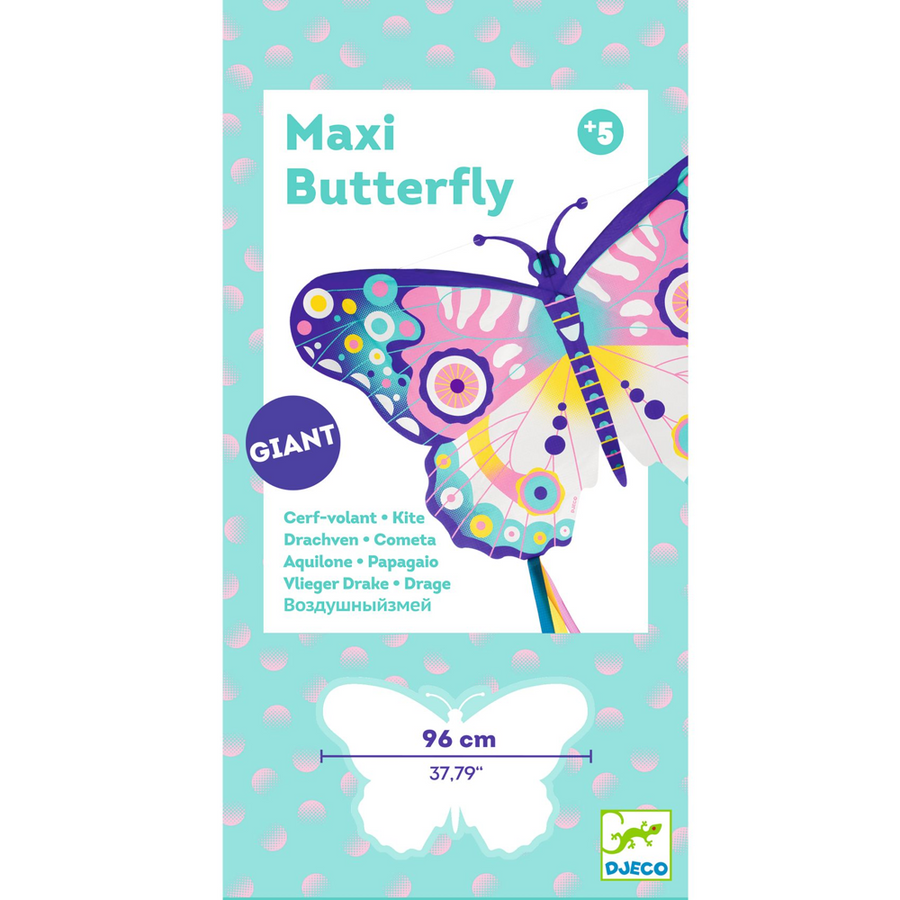 Djeco Skill Games - Kites - Maxi Butterfly DJ02162