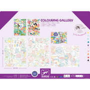 Djeco Large Size Colouring - Colouring Gallery - Japan DJ08694