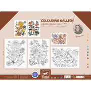 Djeco Large Size Colouring - Colouring Gallery - Naturalist DJ08696