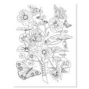 Djeco Large Size Colouring - Colouring Gallery - Naturalist DJ08696