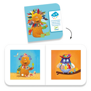 Djeco Small Gifts For The Little Ones - Stickers - Create animals DJ08932