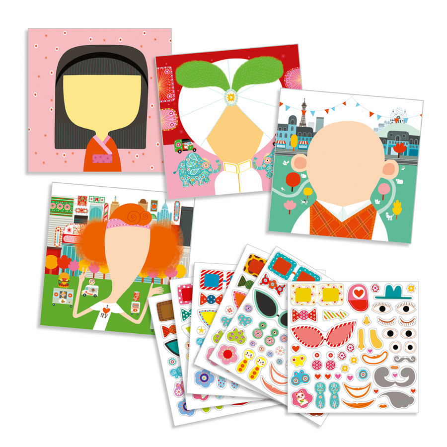 Djeco Small Gifts For The Little Ones - Stickers - All different DJ08934