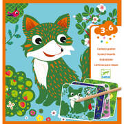 Djeco Small Gifts For The Little Ones - Scratch Cards - Country Creatures DJ09093