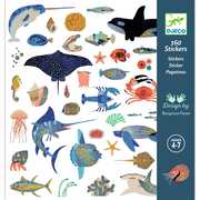 Djeco Small Gifts For Older Ones - Stickers - Ocean DJ09278