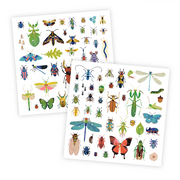 Djeco Small Gifts For Older Ones - Stickers - Microcosmos - FSC MIX DJ09282