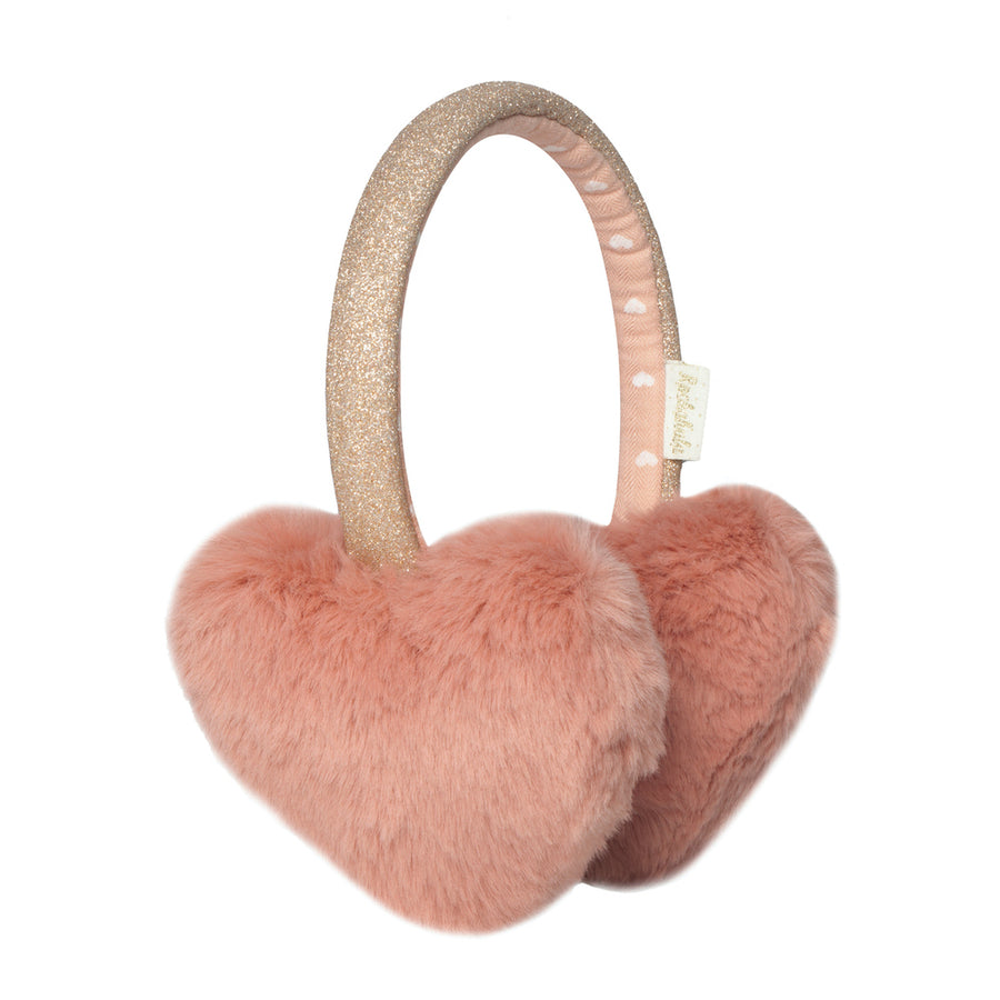 Rockahula Fluffy Heart Earmuffs E2286P