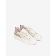 NeroGiardini E513012D Cream and Gold Chunky Sneaker