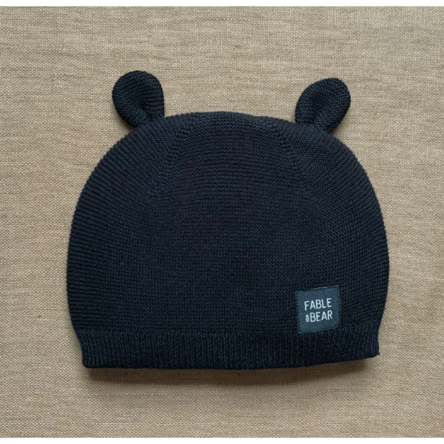 Fable & Bear Ear-Resistible Hat H19-25  Black