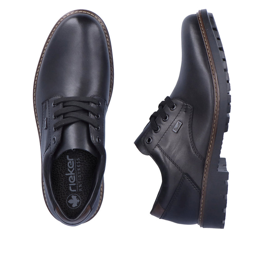 Rieker F4611-00 Black/Black/Toffee Shoes