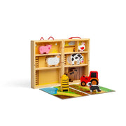 Bigjigs Toys Farm Animal Play Box 35007