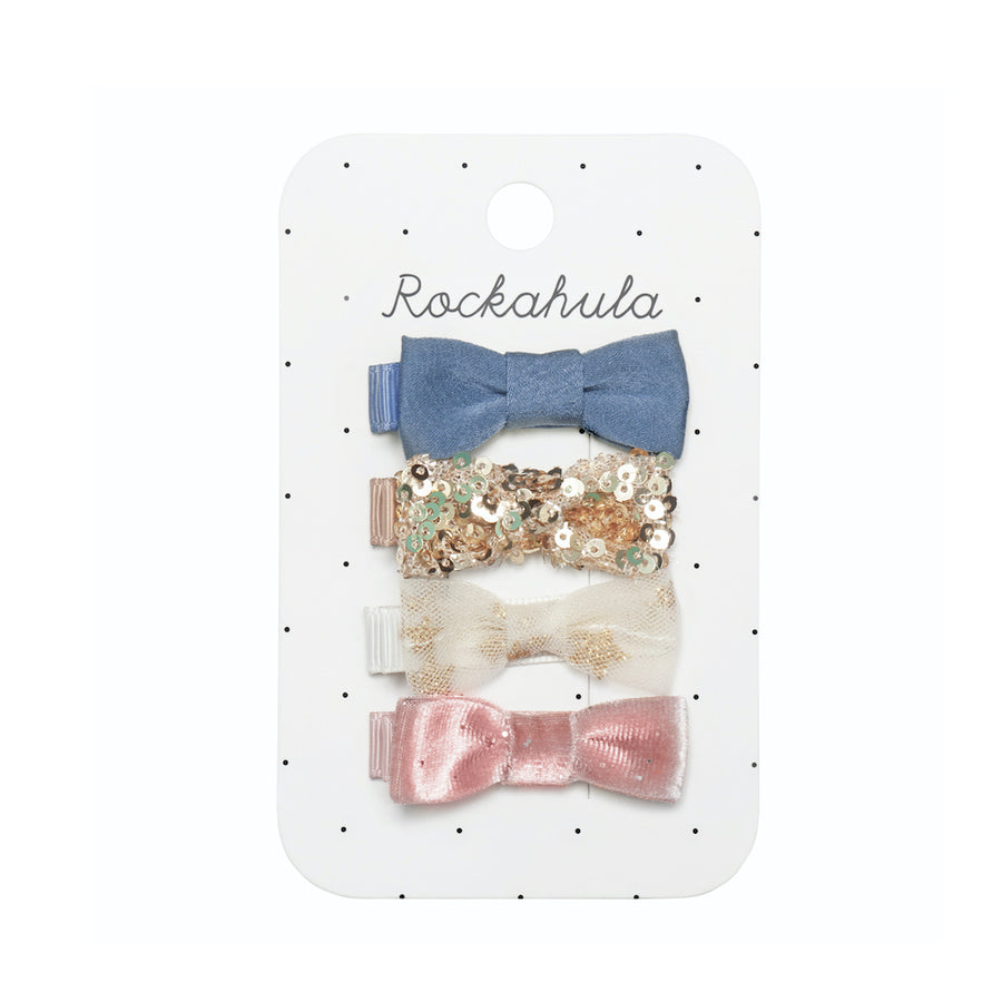 Rockahula Enchanted Mini Bow Clip Set H2285G