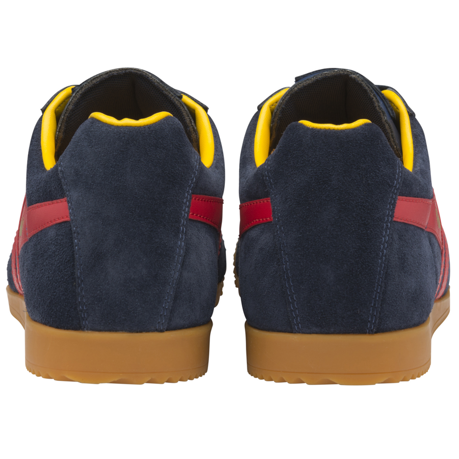 Gola Harrier Navy/Red/Sun Mens Trainers