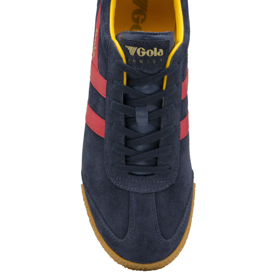 Gola Harrier Navy/Red/Sun Mens Trainers