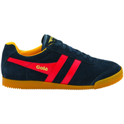 Gola Harrier Navy/Red/Sun Mens Trainers