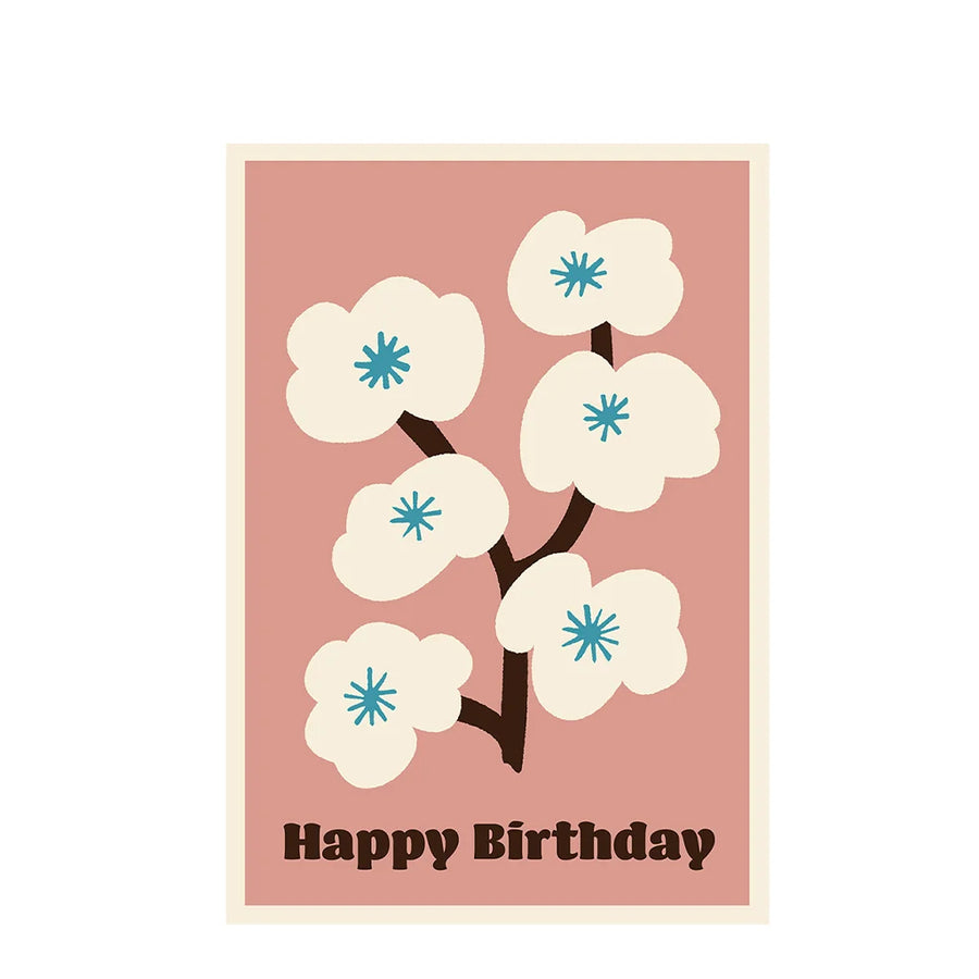 Rex London Birthday Card - Blossom Tree 30168