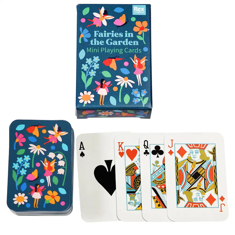 Rex London Mini Playing Cards - Fairies In The Garden 30131