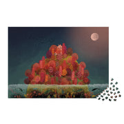 Janod Puzzle Red Autumn  - 2000 Pcs J02518