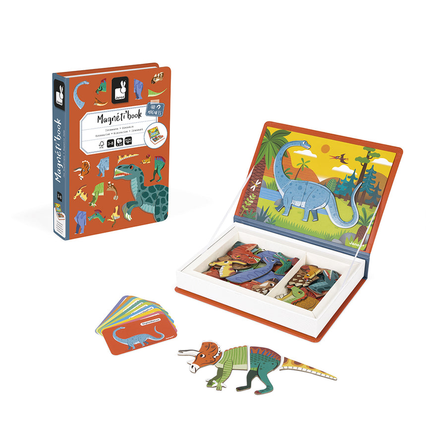 Janod Dinosaurs Magneti'Book J02590