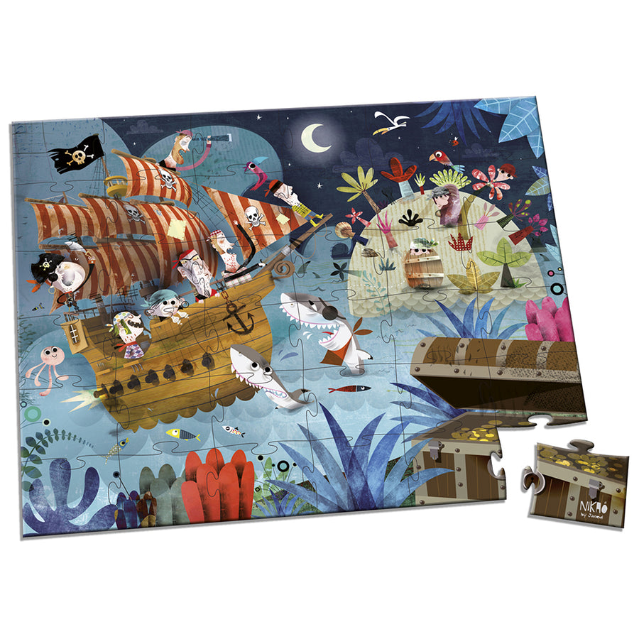 Janod Puzzle Treasure Hunt 36 Pcs J02614