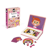 Janod Girl's Crazy Faces Magneti'Book J02717