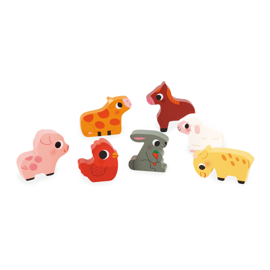 Janod "At The Farm" Chunky Puzzle J07121