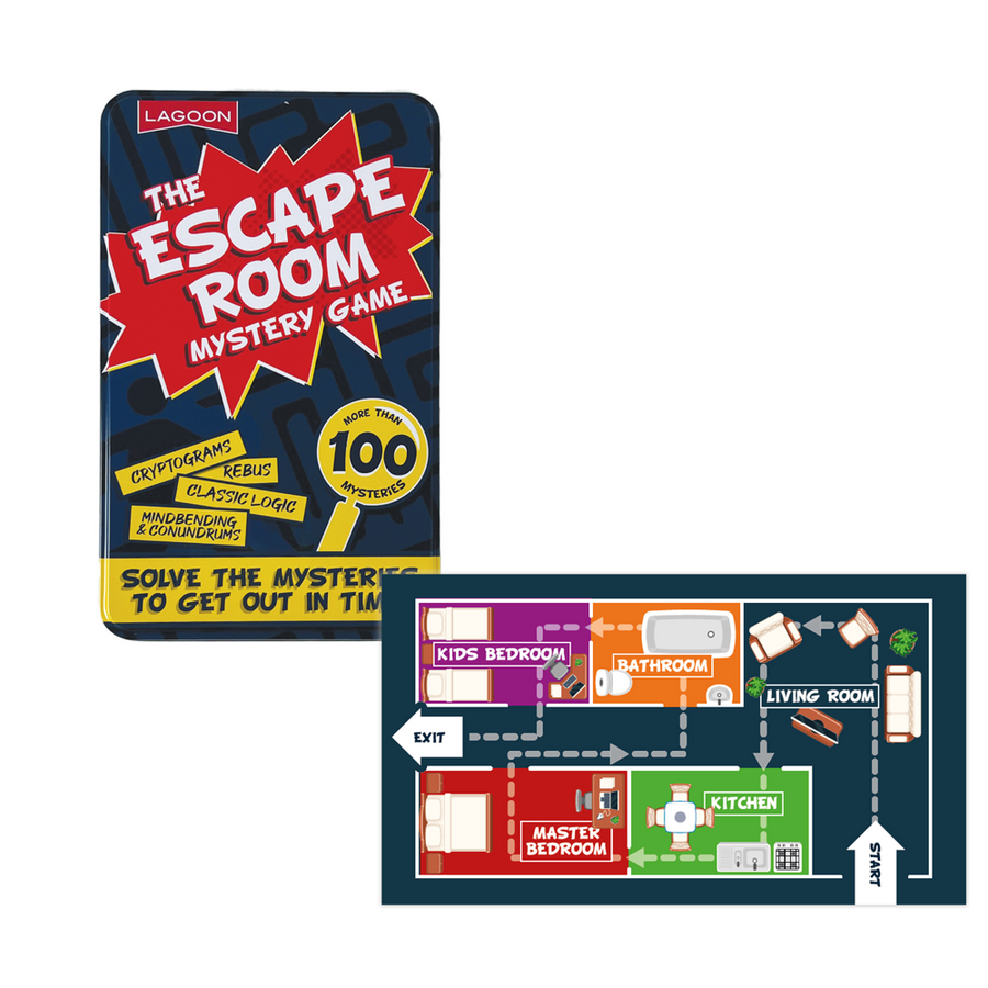 The Escape Room Mystery Game Tin