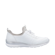 Rieker L3259-80 White Casual Shoes