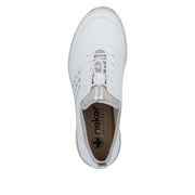 Rieker L3259-80 White Casual Shoes