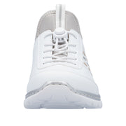 Rieker L3259-80 White Casual Shoes