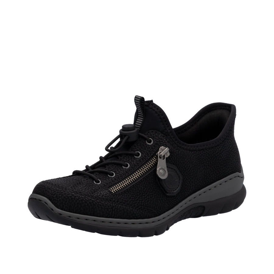 Rieker L32F1-00 Black Casual Shoes