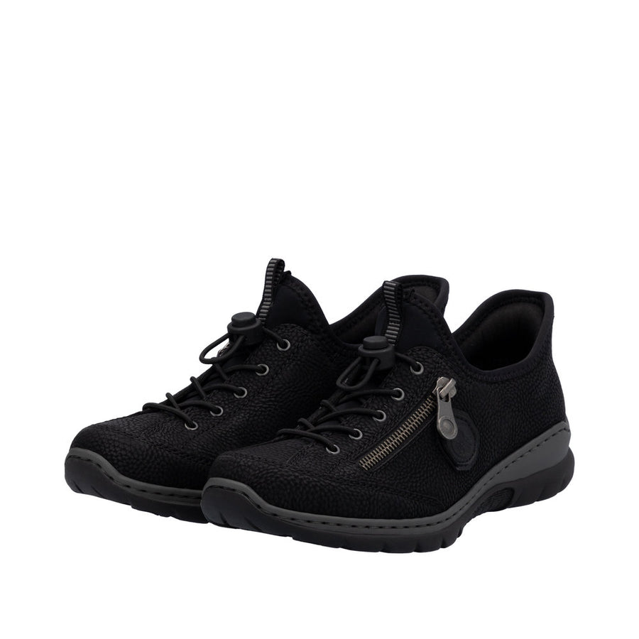 Rieker L32F1-00 Black Casual Shoes